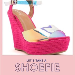 holographic espadrilles